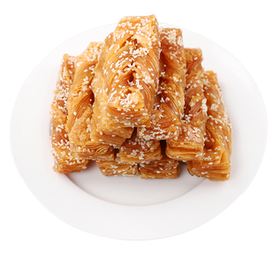 冰糖麻叶徐州邳州特产蜜翻花老式传统纯手工现做果子糕点怀旧零食