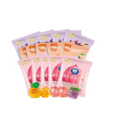 阿麦斯4d爆浆汁水果味夹心软糖