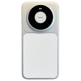 适用华为mate80promax手机壳mate70air简约纯色电镀拼接素皮mate60pro内置磁吸荣耀magic8pro手绳防摔男女款