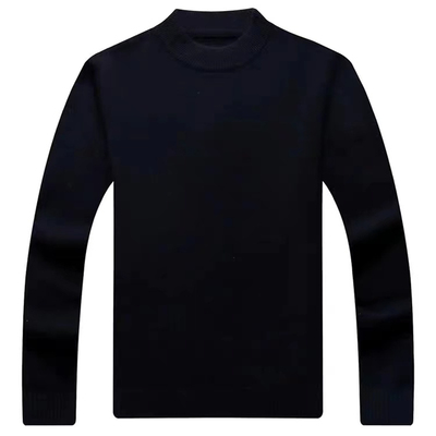 濮院全羊毛衫羊毛半高领纯色毛衣