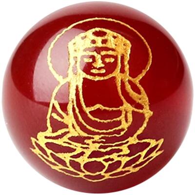八大守护神玛瑙圆珠散珠子