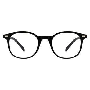 新复古崔秀彬同款黑色眼镜框男小红书网红方圆脸素颜眼镜女显脸小