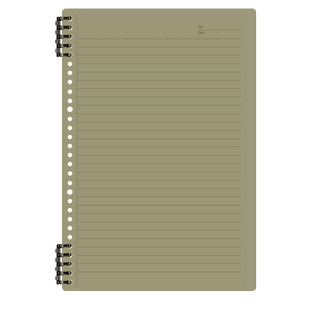 B5活页本笔记本线圈本子可拆卸不硌手活页笔记本A5简约学生专用初高中生办公用品可换替芯会议记录本日记本