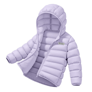 迪士尼女童羽绒服轻薄款冬季三防保暖2025新款中大童外套儿童冬装