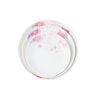 菜盘家用6寸小号水果盘菜碟子陶瓷冷盘加厚7/8英寸大盆子圆形深盘