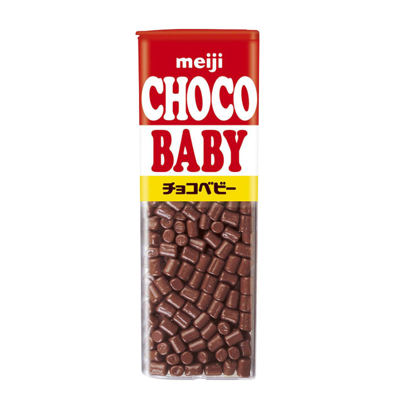 日本进口meiji明治小颗粒牛奶巧克力豆BB豆choco Baby年货节糖果