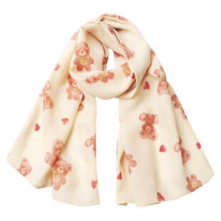 秋冬儿童可爱卡通羊毛围巾女童羊绒保暖a类围脖男童防风宝宝脖套