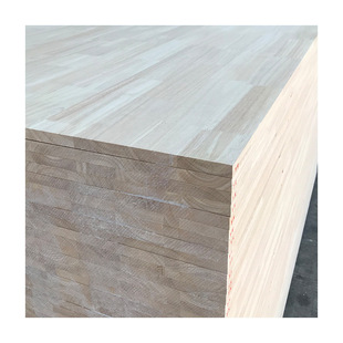 E0级泰国橡胶木厂家直销8-40mm橡胶木指接板AA级可定制家具级橡木