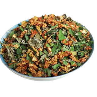 三和茶 溪黄草 鸡骨草叶 罗汉果花茶 三合茶凉500g包邮益生茶冲泡