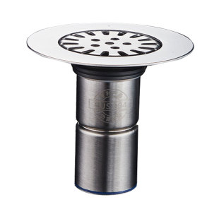 老式下水口防臭 圆形地漏 老式 pvc地漏改造防臭器304不锈钢地漏