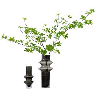 仿真日本吊钟客厅绿植马醉木假树枝叶子室内花瓶摆件网红桌面装饰