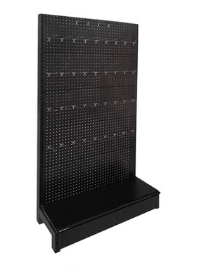 洞洞板手机配件烘焙工具五金渔具小饰品展示架黑色孔板广告贴架