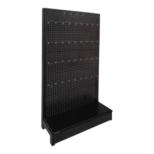 洞洞板手机配件烘焙工具五金渔具小饰品展示架黑色孔板超市货架