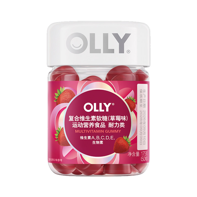 OLLY复合维生素烟酰胺B族免疫力