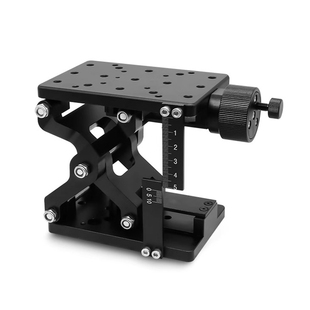 高精度升降平台精密型位移升降台手动升降台实验室升降工作台包邮