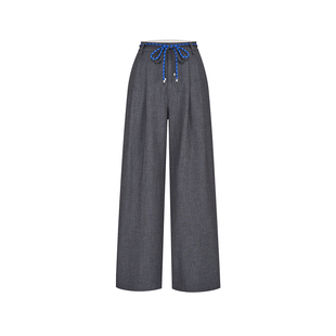 indicia标记2026春季新款高级百搭休闲裤挺括有型西装裤L2A6KZ002