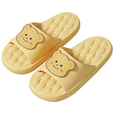 黄油小熊儿童拖鞋可爱夏季外穿