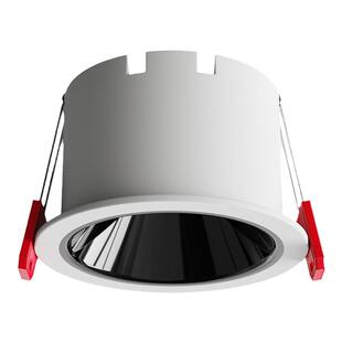 筒灯嵌入式75mm家用客厅led天花灯85开孔深杯防眩窄边超亮孔灯