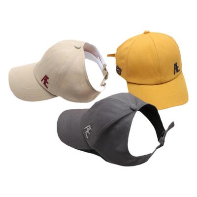 【高端】空顶可扎高马尾棒球帽