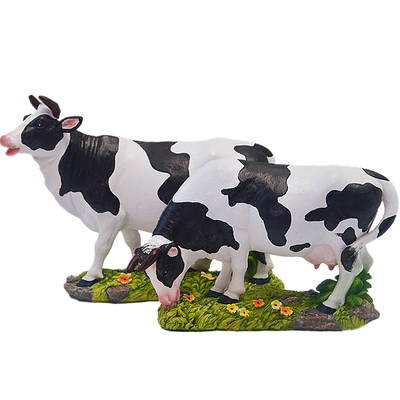 仿真小奶牛摆件美陈造景动物黄牛