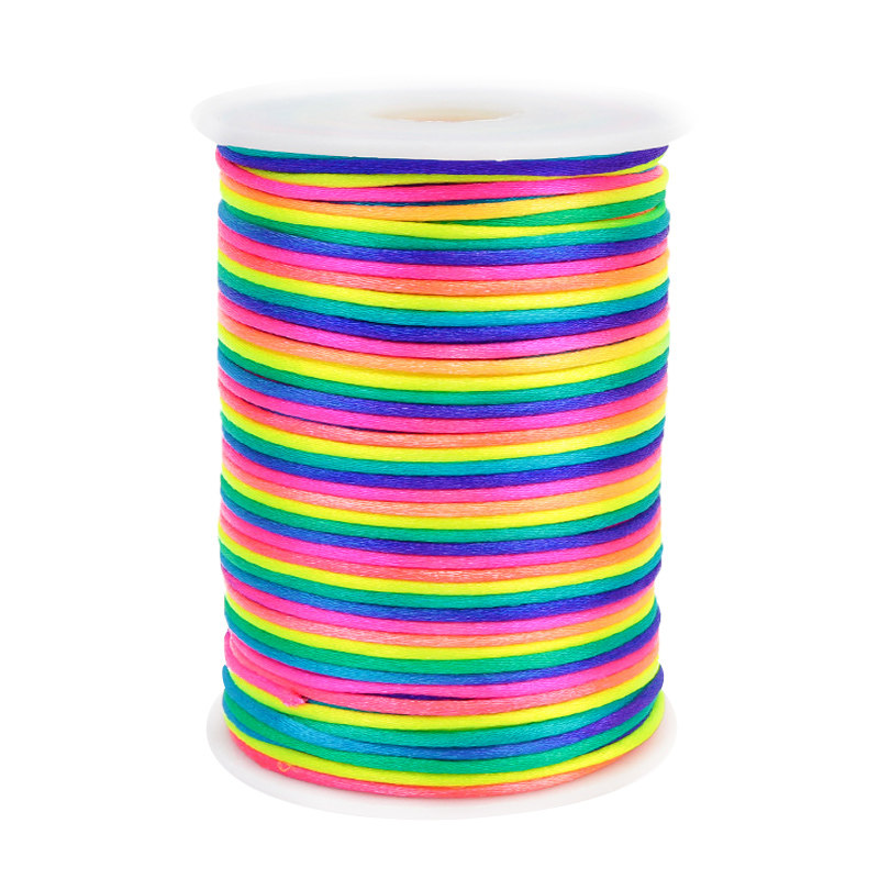 端午节五彩绳diy手工编织手绳