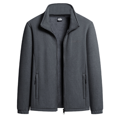 啄木鸟秋冬季休闲立领加绒外套男