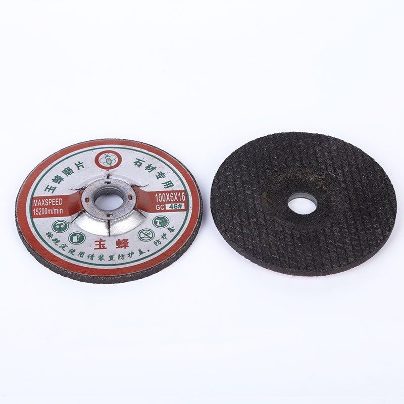 新款直销100角磨机加厚6mm石材打磨鱼鳞片石材玻璃地板砖专用打磨