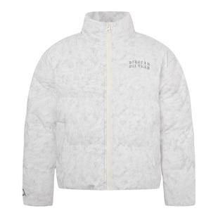 BIPOLAR断开字破坏棉服迷彩立领休闲宽松简约棉服秋冬季新款男女