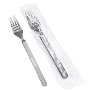 一次性叉子勺子独立包装水果叉沙拉叉食品级塑料勺外卖快餐粥汤勺