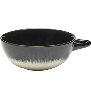 比利时Serax Ann Demeulemeester设计款暗黑陶瓷咖啡杯套装浓缩杯