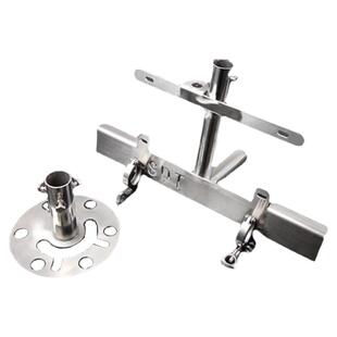 越野车改装bj40牧马人坦克300三合一备胎工兵铲支架旗杆架牌照架