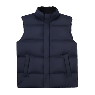 JSSD HOMME 日企面料羽绒马甲白鹅绒外套男士商务休闲男款羽绒服