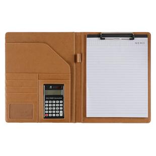 A4商务多功能销售文件夹板夹合同本房产签单夹企业办公logo定制皮质经理夹展业夹资料夹保险4S谈单夹签约本