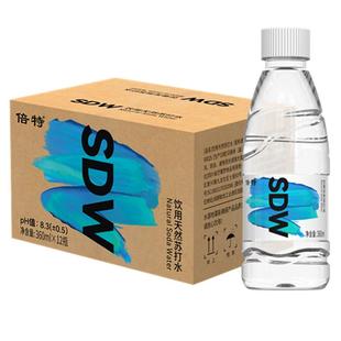 倍特天然苏打水360ml*12瓶整箱无糖无气弱碱性原味饮用小瓶饮用水