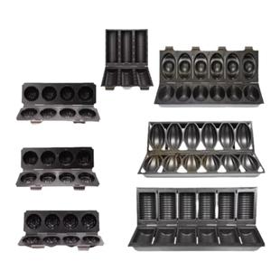 三能烘焙4连足球篮球6连炸弹车轮元宝花式粽子面包不沾镀铝模具