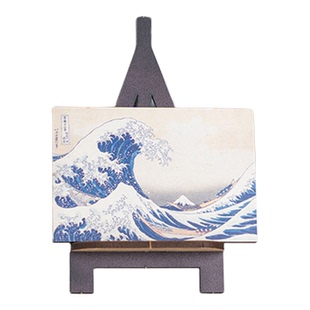 UNIDRAGON进口木制拼图益智玩具潮玩解压世界艺术系-神奈川冲浪里