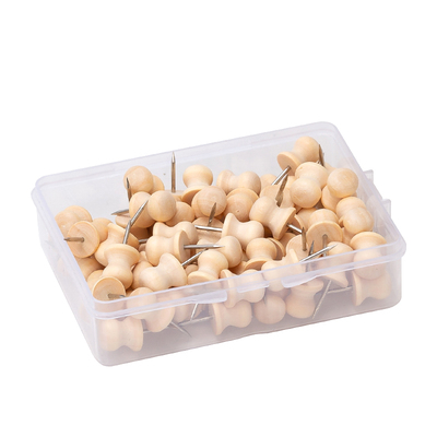 嘉达木质图钉软木板固定照片