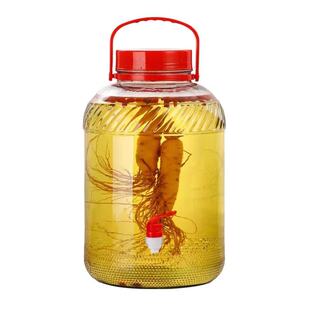 家用泡酒玻璃瓶带龙头杨梅酒瓶酿葡萄酒瓶酵素密封罐酒罐泡菜坛子