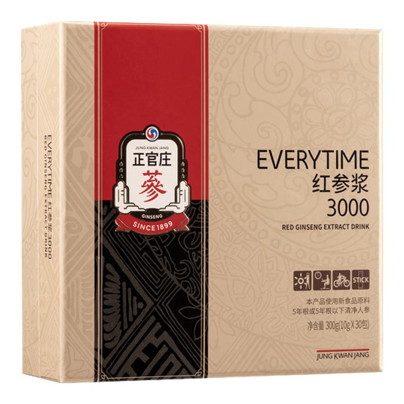 正官庄红参浆70g 红参饮人参浓缩液气血饮品饮料官方旗舰店