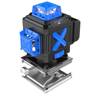 亚固绿光水平仪12线高精度强光细线蓝光激光红外线贴地仪贴墙仪