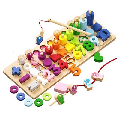 boby1-2-3岁拼图积木益智玩具