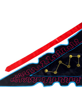 旗帜复古七星单个摆件