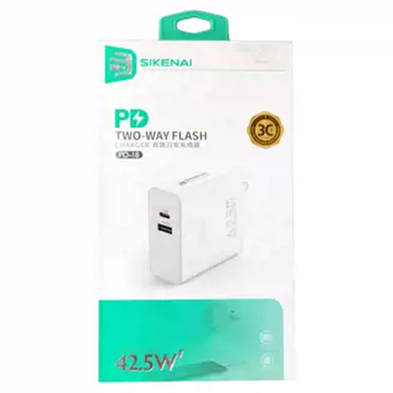 快充思科耐双路闪充电器PD22.5W