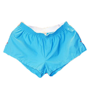 糖果色小清新短裤男生家居裤纯棉四角裤二分防走光睡裤超短裤热裤