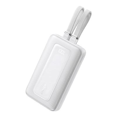 安克新款45W快充充电宝自带双线