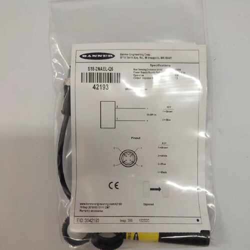 议价邦纳 BANNER 全新原装正品 光电开关 S18-2NAEL-Q5