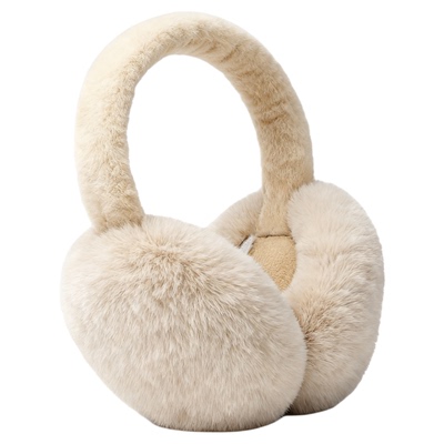 毛绒耳罩冬女时尚冬季保暖耳包护耳朵耳捂子可折叠学生防冻耳套
