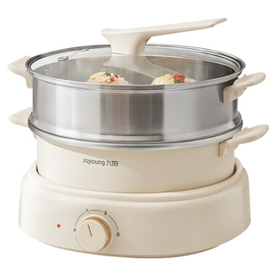 九阳电火锅家用分体式多功能不粘锅电炒锅炒锅电蒸锅电煮锅电炖锅