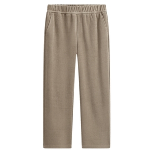 MODE COMMUTER| MC细密柔软保暖针织防风易打理加厚O型针织长裤