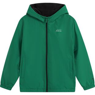 李宁童装外套男大童男孩新款户外系列加绒保暖休闲冬季梭织童装